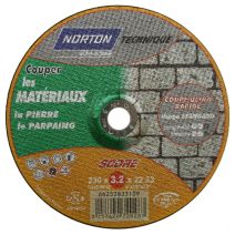 Disque à tronçonner Technique matériaux Ø230