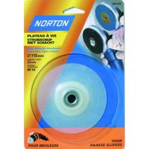 Plateau pour disques CPA et fibre filetage M14 G50