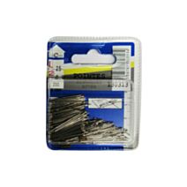 Pointes aiguilles acier L25 ø0,9 - 200 pièces