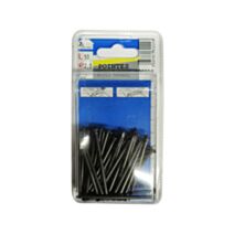 Pointes béton tête ronde acier trempé L50 ø2,5mm