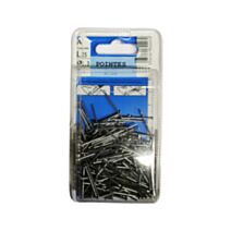 Pointes tête homme en acier L.25mm ø1,3mm 110g