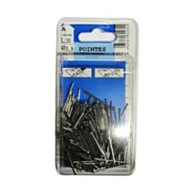 Pointes tête homme en acier L.30mm ø0,9mm 70g