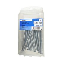 Pointes tête plate acier 5,5x125mm 1kg