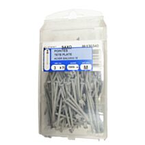 Pointes tête plate acier galvanisé 3x70mm 1kg