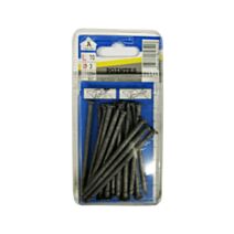 Pointes tête plate acier galvanisé L70 ø3mm 100g