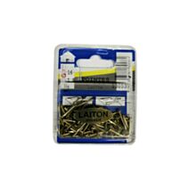 Pointes tête ronde laiton 16x1,8mm 35g