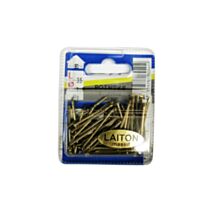 Pointes tête ronde laiton 35x1,8mm 40g