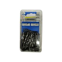Pointes torsadées tête plate acier L50 ø2,4mm