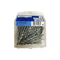 Pointes torsadées tête plate acier 3x70mm 700g