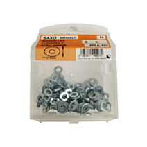200 rondelles étroites acier zingué ø6