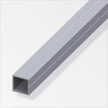 Profilé combitech tube carré alu 23,5 x 23,5 mm l. 2,5 m