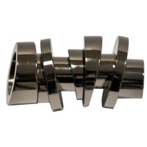 1 embout métal Athènes Ø20 chrome noir