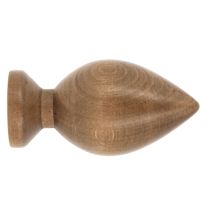 1 décor bois d'extrémité bi-cône Ø35 chêne