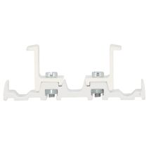 2 supports métal 24x16 plafond doubles blanc