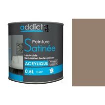Peinture acrylique satin 0,5L galet