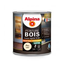Peinture bois intérieur/extérieur 0,5L blanc cassé ALPINA