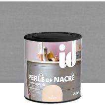 Peinture meubles Perle de Nacre 500 ml platine