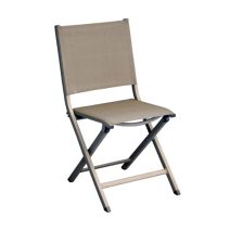 Chaise Thema taupe - PRO LOISIRS