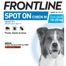Pipette antiparasitaire spot on chien 10-20kg 1