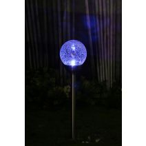 Lanterne en inox à énergie solaire 