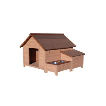 Niche bois ONTARIO Extra Large 109.5X87X80 cm - LIFLAND