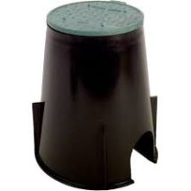 Regard de visite rond pvc ø25xh.26mm