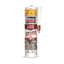 MASTIC “PERFECT HOME ACRYLIQUE MURS FENETRES” 310 ML DONT 10 % GRATUIT - RUBSON