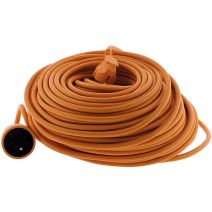 Rallonge électrique de jardin Ho5VVF 3G1,5 Orange 45m - ZENITECH