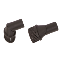 Embout brosse pour aspirateur à cendres