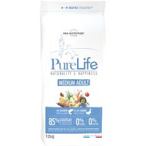 Croquette Pure Life Chien Medium Adulte 12kg - FLATAZOR