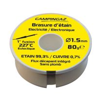 Fil à souder étain 99,3% Cu 0,7% Ø1,5 80g - CAMPINGAZ