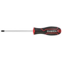 Tournevis Pozidriv PZ2 6x125mm chrome vanadium - INVENTIV