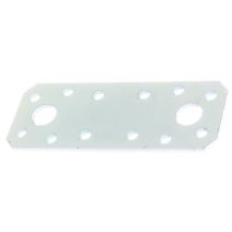 Équerre de chaise renforcée bouts arrondis à visser 35x96x2,5mm - ALBERTS