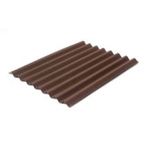 Plaque bitume Easyline brune 1x0,76m - ONDULINE