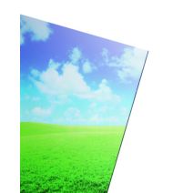 Verre synthétique miroir 1x1m Ep.2mm - ONDUGLASS