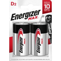 PILE D LR20 1.5V ALCALINE ENERGIZER MAX X2
