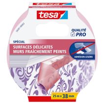Adhésif Masquage Surfaces Délicates Murs Fraîchement Peints Finitions Parfaites 25mx38mm