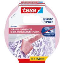 Adhésif Masquage Surfaces Délicates Murs Fraîchement Peints Finitions Parfaites 50mx50mm