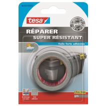Toile Extra-Forte Applications Intérieures et Extérieures 2,75mx19mm Gris
