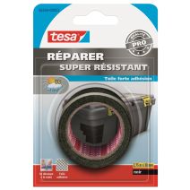 Toile Extra-Forte Applications Intérieures et Extérieures 2,75mx38mm Noir