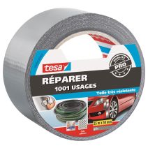 Adhésif Réparation Utile Applications Domestiques et Loisirs 25mx50mm Gris