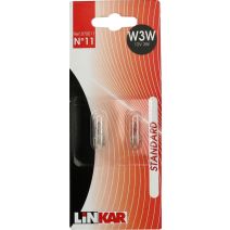 2 lampes W3W 12V 3W - LINKAR