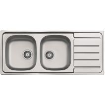 EVIER INOX LINE 2 BACS