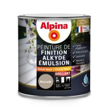 ALKYDE EMULSION BRILLANT MUSCADE 0.5L
