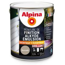 ALKYDE EMULSION BRILLANT MUSCADE 2.5L