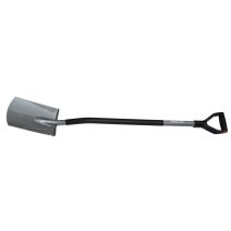 Bêche Ergonomic™ à bord droit manche 125cm - FISKARS