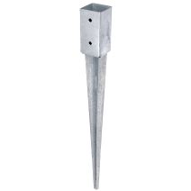 ANCRE A ENFONCER POTEAU BOIS 71X71/750
