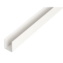 Profilé en U PVC Autre finition 20x21mm - ALBERTS