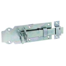 Verrou porte-cadenas avec poignée large + gâche L.140x52mm - ALBERTS