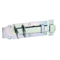 Verrou porte-cadenas avec poignée large + gâche L.180x64mm - ALBERTS